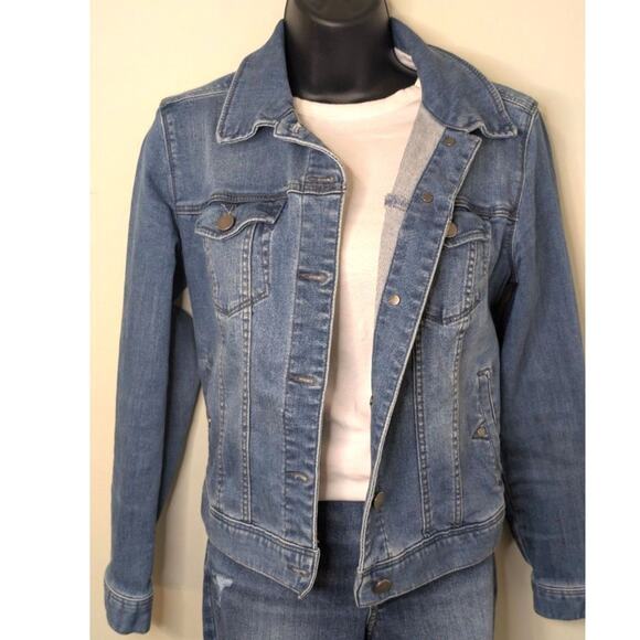 Liverpool Branded Jean Jacket - Size Small | Gently Used | Classic & Stylish - Picture 5 of 6